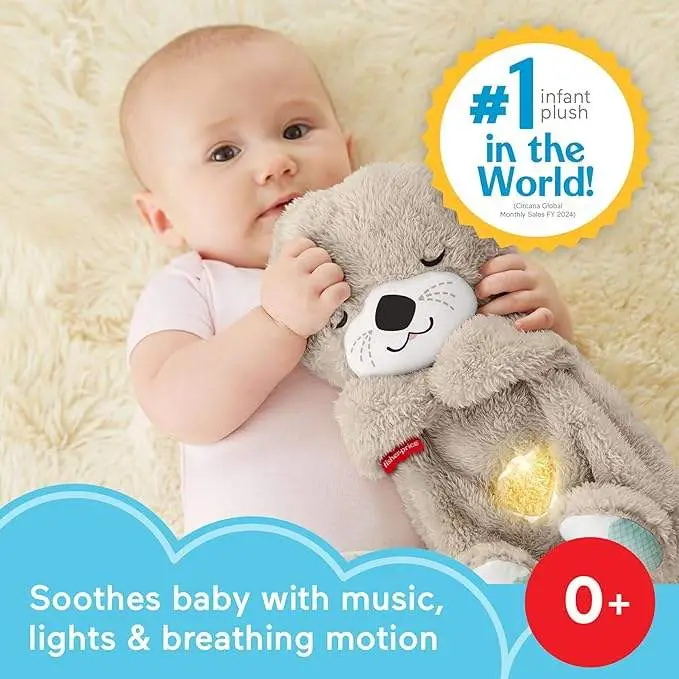 Musical Breathing Teddy & Cat