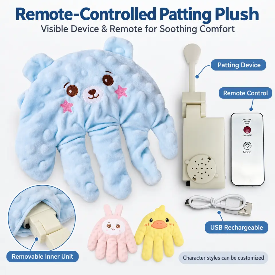 Pat-to-Sleep Soothing Plush